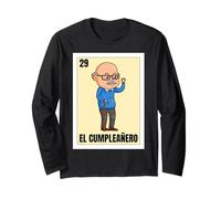Funny Mexican Birthday 29 Design - El Cumpleañero Maglia a Manica