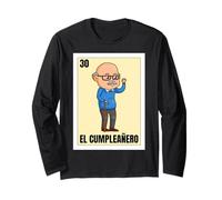Funny Mexican Birthday 30 Design - El Cumpleañero Maglia a Manica