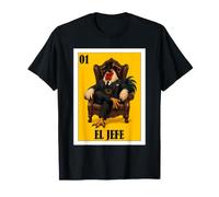 Funny Mexican Boss Design - El Jefe Maglietta