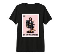 Funny Mexican Chingona Design - La Ingobernable Maglietta Premium