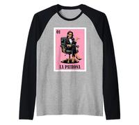 Funny Mexican Design for Aunt - La Patrona Maglia con Maniche Raglan