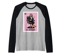 Funny Mexican Design for Aunt - La Suegra Maglia con Maniche Raglan