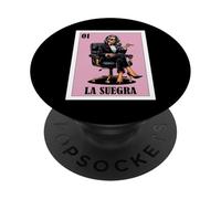 Funny Mexican Design for Aunt - La Suegra PopSockets PopGrip Adesivo
