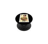 Funny Mexican Design for Aunt - La Tia Vegana PopSockets PopGrip Adesivo