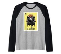 Funny Mexican Design for Father in Law - El Suegro Maglia con Maniche Raglan