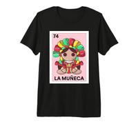 Funny Mexican Doll Design - La Muñeca Maglietta Premium