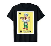 Funny Mexican Italian Guy Design - El Italiano Maglietta