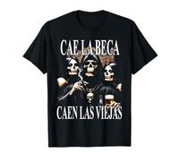 Funny Mexican Saying Spanish Slang Words Sarcastic Skeleton Maglietta