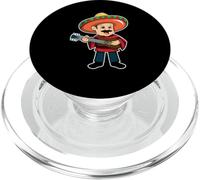 Funny Mexico Mariachi Cinco de Mayo Fiesta Chitarra PopSockets PopGrip per MagSafe