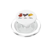 Funny México Peace Love Tacos Souvenir Mexican Travel Latinx PopSockets PopGrip per MagSafe