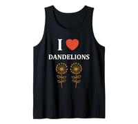 Funny minimalist dandelion flowers i love dandelions Canotta