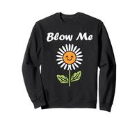 Funny minimalist dandelions flowers simple blow me dandelion Felpa
