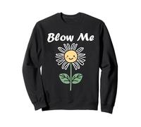 Funny minimalist dandelions flowers simple blow me dandelion Felpa