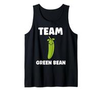 Funny Minimalist Vegetable Simple Team Green Bean Canotta