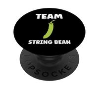 Funny minimalist vegetable Simple team string bean PopSockets PopGrip Adesivo