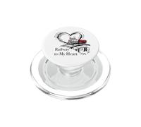 Funny Model Railroad Pun Railway fino al mio cuore PopSockets PopGrip per MagSafe