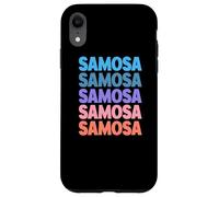 Funny Modern Repeated Samosa Indian Cuisine Chef Foodie Custodia per iPhone XR