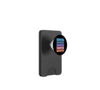 Funny Modern Repeated Samosa Indian Cuisine Chef Foodie PopSockets PopWallet per MagSafe