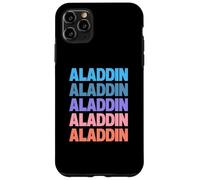 Funny Modern Repeated Text Design Aladdin Custodia per iPhone 11 Pro Max