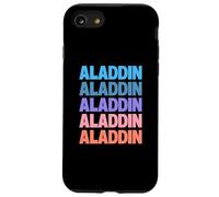Funny Modern Repeated Text Design Aladdin Custodia per iPhone SE (2020) / 7/8