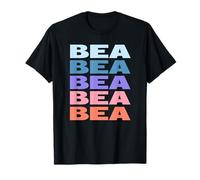 Funny Modern Repeated Text Design Bea Maglietta