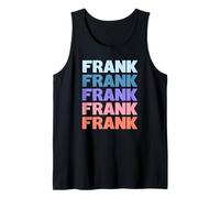 Funny Modern Repeated Text Design First Name Frank Canotta