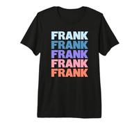 Funny Modern Repeated Text Design First Name Frank Maglietta Premium
