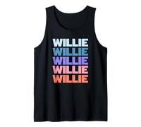 Funny Modern Repeated Text Design First Name Willie Canotta