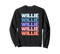 Funny Modern Repeated Text Design First Name Willie Felpa