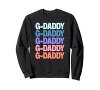 Funny Modern Repeated Text Design G-Daddy Grandpa Granddad Felpa