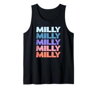 Funny Modern Repeated Text Design Milly Canotta