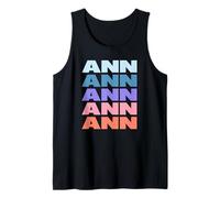 Funny Modern Repetitive Text Design First Name Ann Canotta