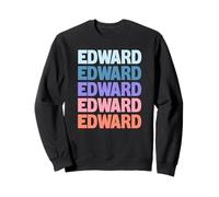 Funny Modern Repetitive Text Design First Name Edward Felpa