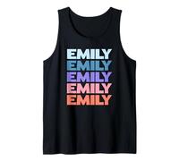 Funny Modern Repetitive Text Design First Name Emily Canotta