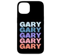 Funny Modern Repetitive Text Design First Name Gary Custodia per iPhone 13