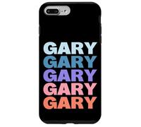 Funny Modern Repetitive Text Design First Name Gary Custodia per iPhone 7 Plus/8 Plus