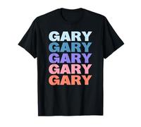 Funny Modern Repetitive Text Design First Name Gary Maglietta