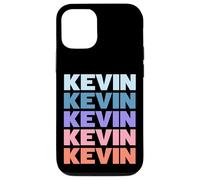 Funny Modern Repetitive Text Design First Name Kevin Custodia per iPhone 12/12 Pro