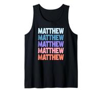 Funny Modern Repetitive Text Design First Name Matthew Canotta
