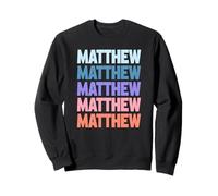 Funny Modern Repetitive Text Design First Name Matthew Felpa