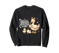 Funny Mom Just a Mom Trying to Keep Her Ducks Humor Felpa