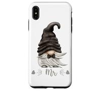 Funny Mr & Mrs Gnome For Matching Couples With Gnome Groom Custodia per iPhone XS Max