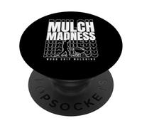 Funny Mulching Design Arboricoltore trucioli di legno PopSockets PopGrip Adesivo