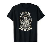 Funny Mummy I Need to Unwind Halloween Bendage Pun Maglietta
