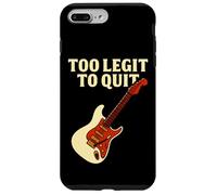Funny Music Guitar Citazione Too Legit to Quit Design Custodia per iPhone 7 Plus/8 Plus