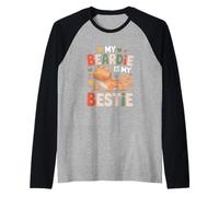 Funny My Beardie Is My Bestie - Drago Barbuto Maglia con Maniche Raglan