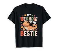 Funny My Beardie Is My Bestie - Drago Barbuto Maglietta