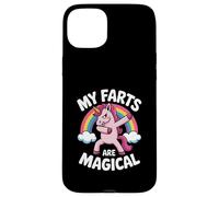 Funny My Farts Are Magical con la scritta «Rainbow Unicorn» per donne e uomini Custodia per iPhone 15 Plus
