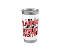 Funny My Flabbers sono solo un gioco di parole sarcastico totalmente gustato Bicchiere termico in acciaio inox doppia parete