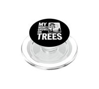 Funny My Money Cresce Su Alberi Dicendo Grafico PopSockets PopGrip per MagSafe